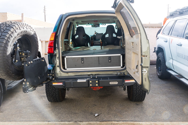 Load image into Gallery viewer, Lexus GX470 2002-2009 1st Gen. - Side x Side Drawer Module with Fitted Top Plate - 41-3/8"W x 10"H x 36"D
