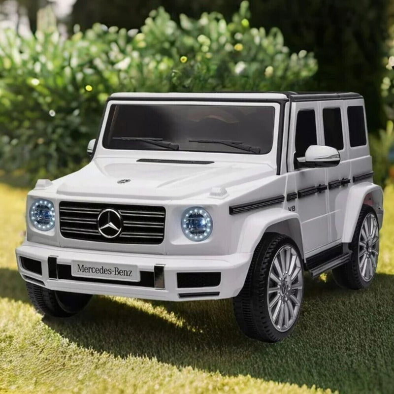 Load image into Gallery viewer, Mercedes-Benz G500 Licensed Electric Kids Ride-On Car with Remote Control and LED Lights - 12V
