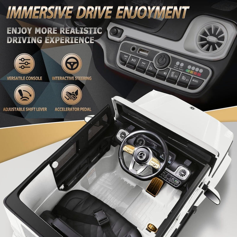 Load image into Gallery viewer, Mercedes-Benz G500 12V Electric Kids 4WD Ride on Car with Remote Control - Officially Licensed
