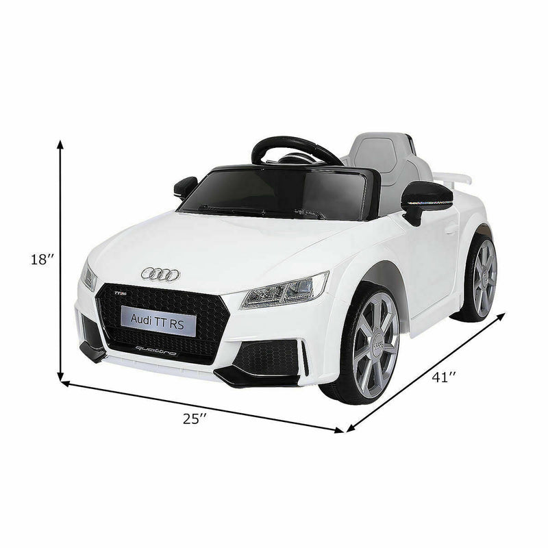 Load image into Gallery viewer, Licensed 12V Audi TT RS Electric Kids Ride On Car with Remote Control
