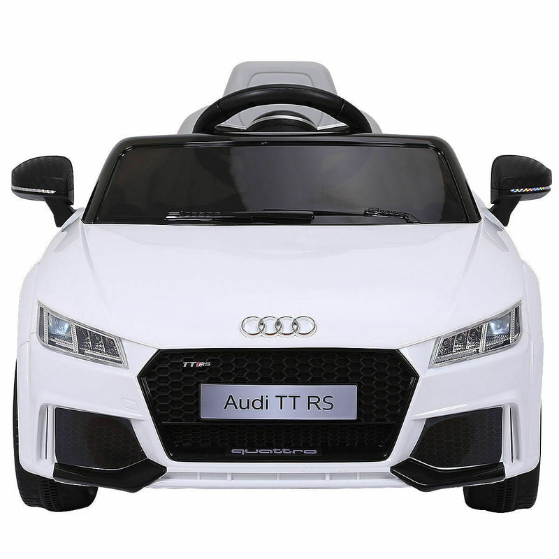 Load image into Gallery viewer, Licensed 12V Audi TT RS Remote Control Electric Ride-On Car for Kids with MP3 Player - White
