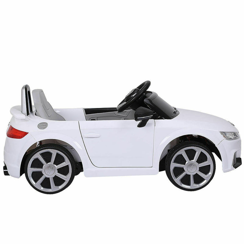 Load image into Gallery viewer, Licensed 12V Audi TT RS Remote Control Electric Ride-On Car for Kids with MP3 Player - White

