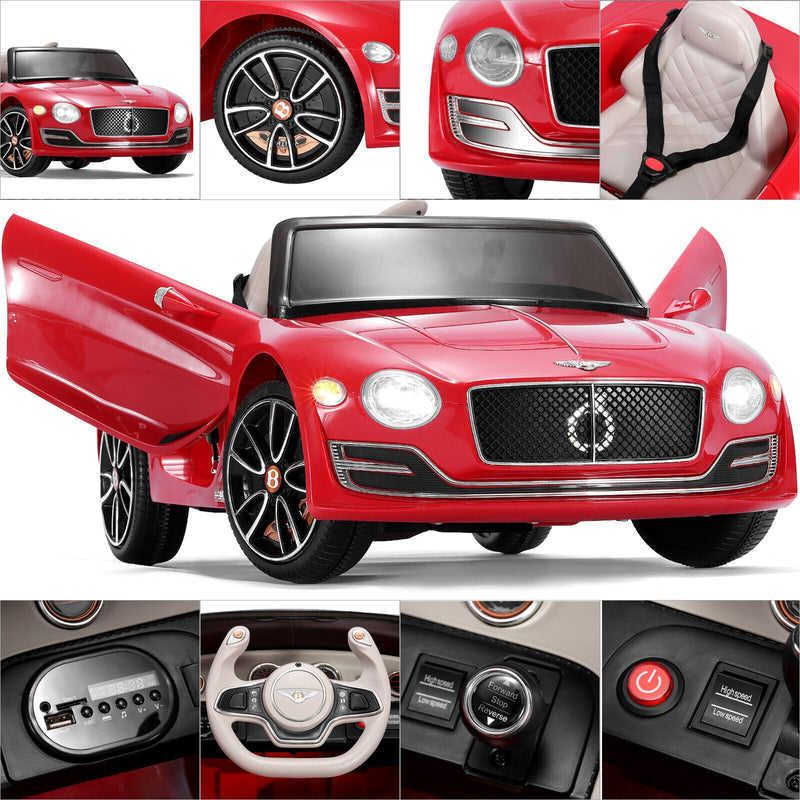Load image into Gallery viewer, Licensed 12V Bentley Style Electric Ride-On Car for Kids with 2.4G Remote Control
