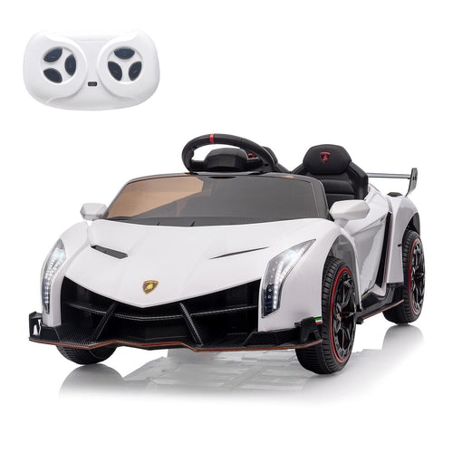12V Licensed Lamborghini 2-Seater Ride On Car for Kids - Electric Vehicle Toy Gift