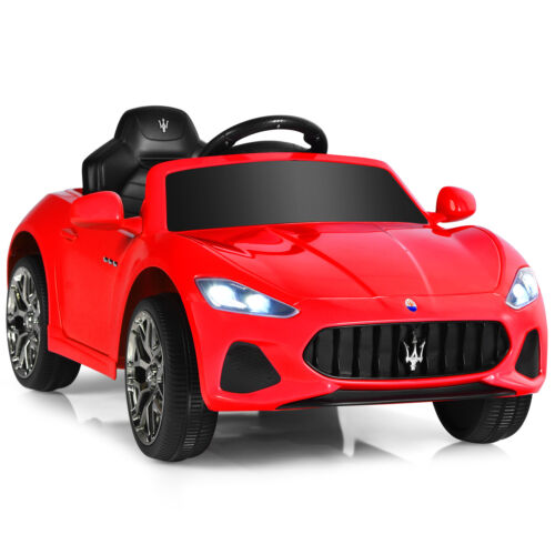 Licensed 12V Maserati GranCabrio Kids Ride On Car with Remote Control and Lights
