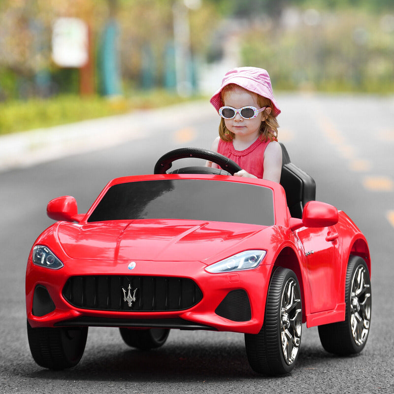 Load image into Gallery viewer, Licensed 12V Maserati GranCabrio Kids Ride On Car with Remote Control and Lights
