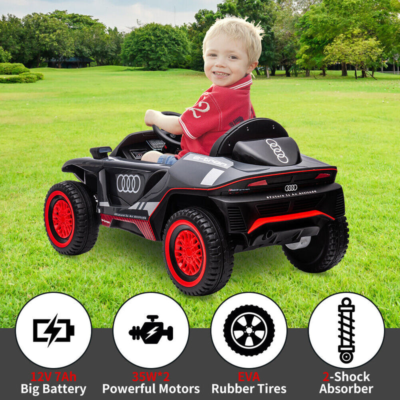 Load image into Gallery viewer, Licensed 12V Sporting Car for Kids with Remote Control and 2 Speed Options
