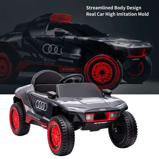 Licensed 12V Sporting Car for Kids with Remote Control and 2 Speed Options