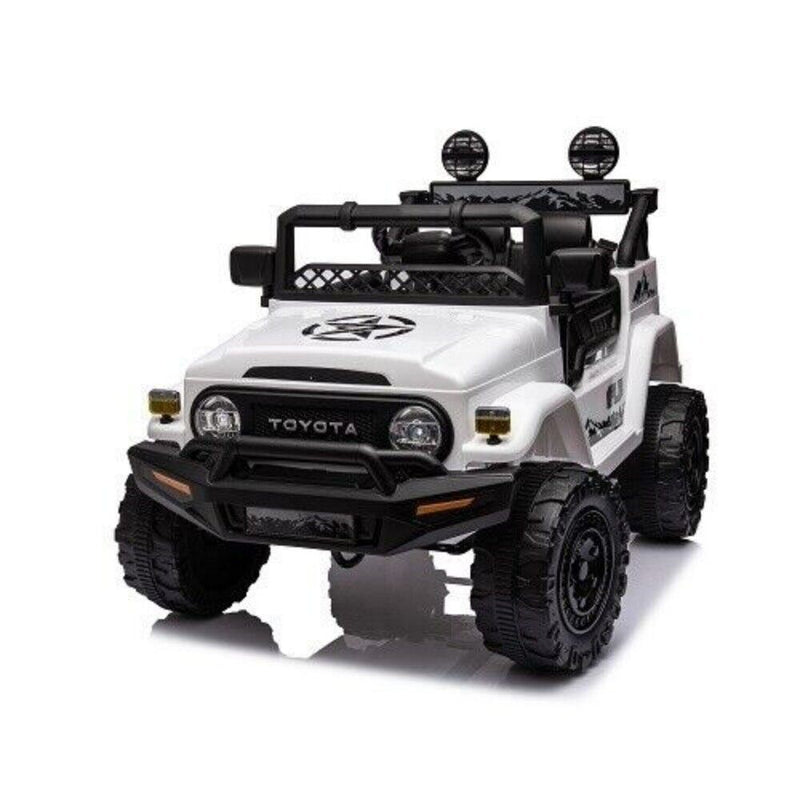 Load image into Gallery viewer, Licensed 12V Toyota FJ Cruiser Electric Ride-On Car for Kids with Remote Control and LED Lights
