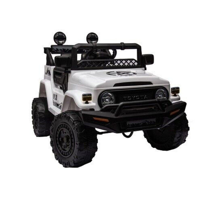 Load image into Gallery viewer, Licensed 12V Toyota FJ Cruiser Electric Ride-On Car for Kids with Remote Control and LED Lights
