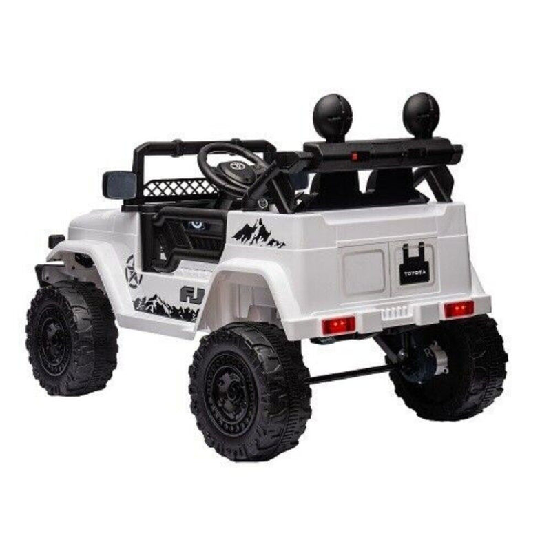 Load image into Gallery viewer, Licensed 12V Toyota FJ Cruiser Electric Ride-On Car for Kids with Remote Control and LED Lights
