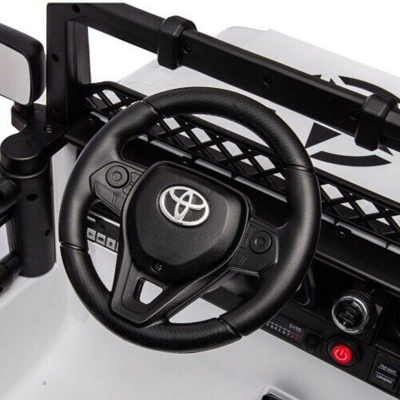 Load image into Gallery viewer, Licensed 12V Toyota FJ Cruiser Electric Ride-On Car for Kids with Remote Control and LED Lights

