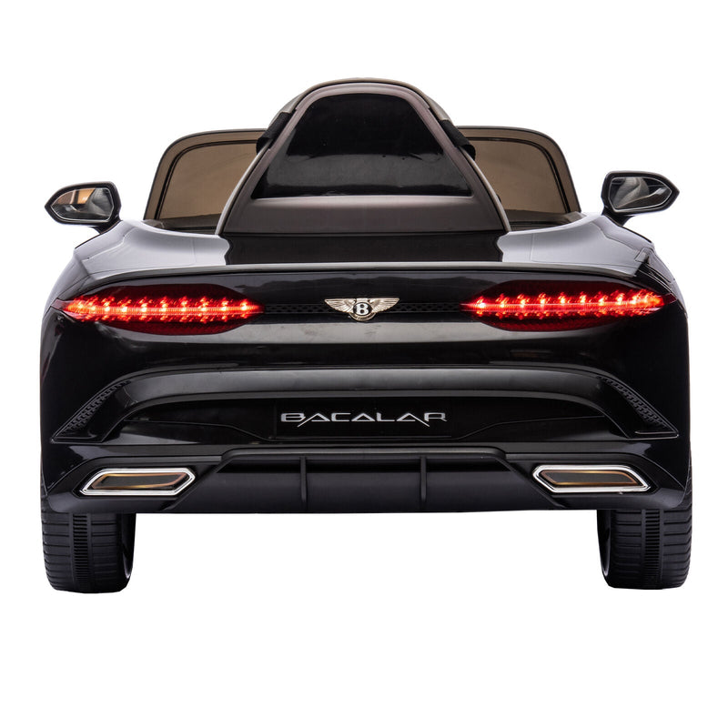 Load image into Gallery viewer, Licensed 2.4G Electric 12V 7A Kids Ride On Car with 3 Speeds - Bentley Black
