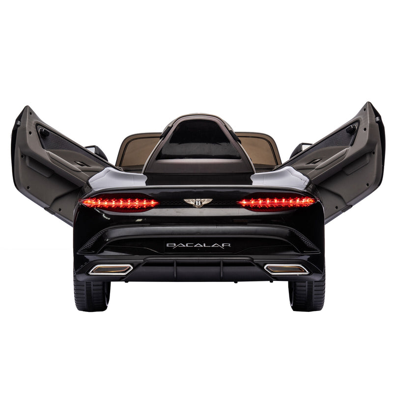 Load image into Gallery viewer, Licensed 2.4G Electric 12V 7A Kids Ride On Car with 3 Speeds - Bentley Black
