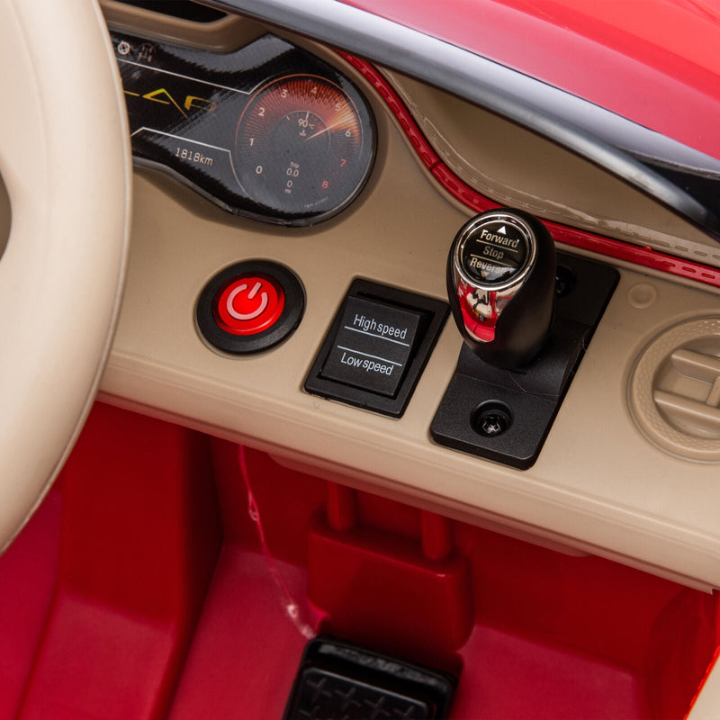 Load image into Gallery viewer, Licensed 2.4G Kids Ride On Car with 3 Speeds - Electric 12V Bentley Red
