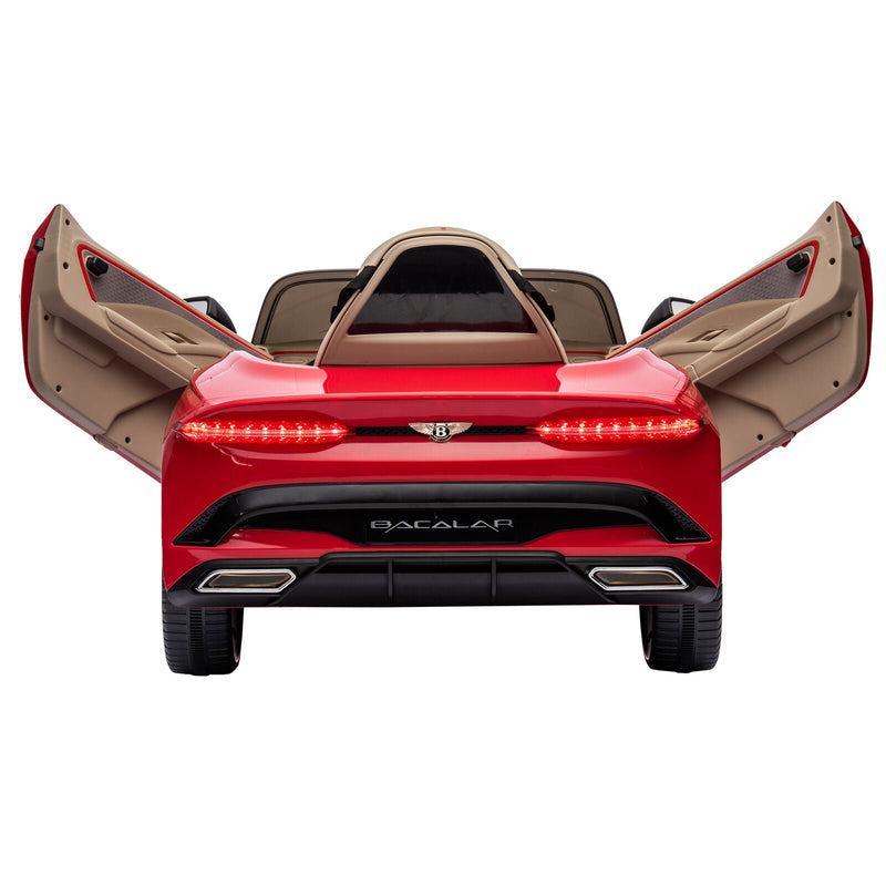 Load image into Gallery viewer, Licensed 2.4G Kids Ride On Car with 3 Speeds - Electric 12V Bentley Red
