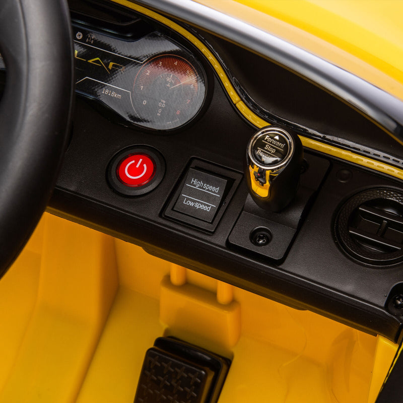 Load image into Gallery viewer, Licensed Bentley 2.4G Kids Ride On Car with Remote Control, 3 Speeds, and 12V Battery in Yellow
