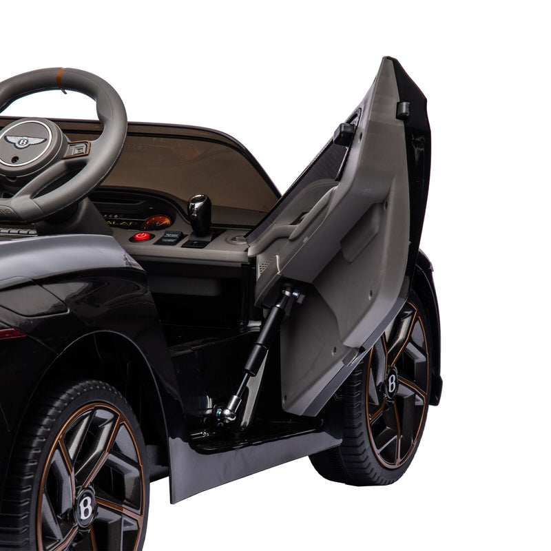 Load image into Gallery viewer, Licensed Bentley 2.4G RC Kids Ride On Car with 3 Speeds - Electric 12V 7A in Sleek Black
