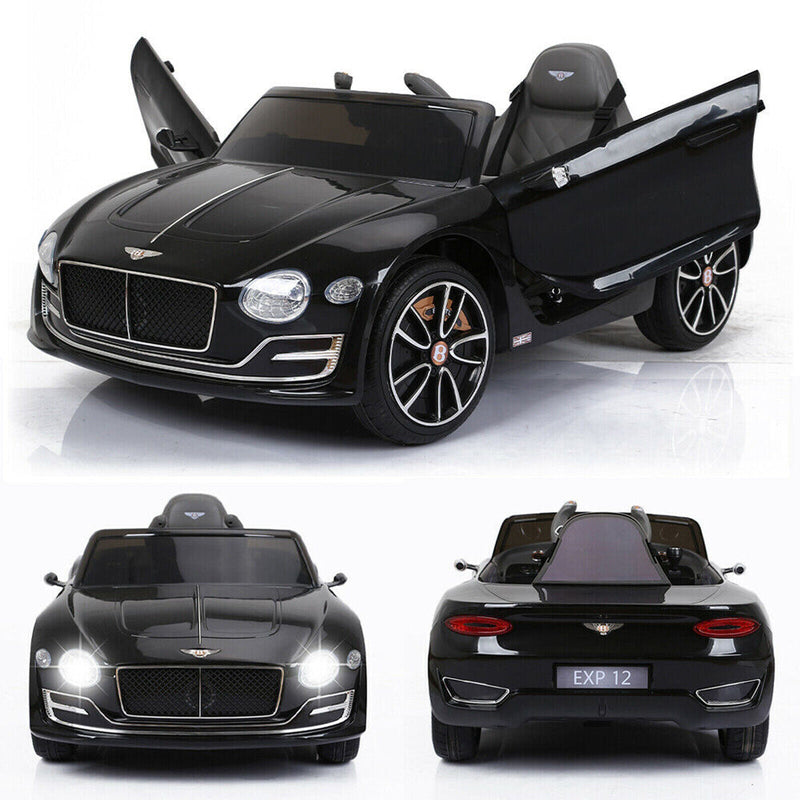 Load image into Gallery viewer, Electric 12v Ride-On Car for Kids with Remote Control, LED Lights, MP3 Player, and 2 Seats - Bentley Style
