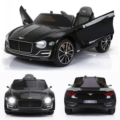 12V Licensed Bentley Electric Kids Ride On Car with Remote Control and LED Lights