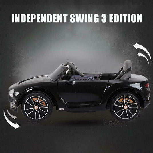 12V Electric Kids Ride On Car with LED Lights - Bentley EXP12 Inspired Design