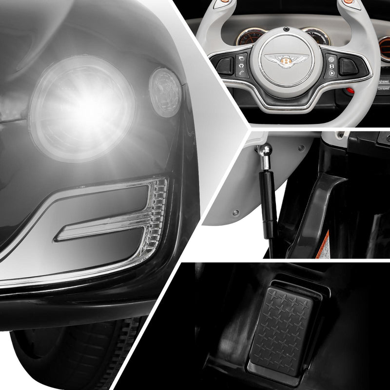 Load image into Gallery viewer, Licensed Bentley Style 12V Electric Ride-On Car for Kids with Remote Control and MP3 Player - Perfect Gift for Kids
