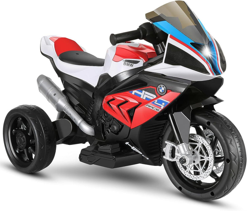 Load image into Gallery viewer, Licensed BMW 12V Battery Powered Electric Ride-On Motorcycle for Kids
