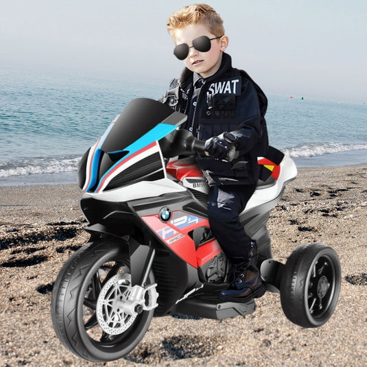 Licensed BMW 12V Battery Powered Electric Ride-On Motorcycle for Kids