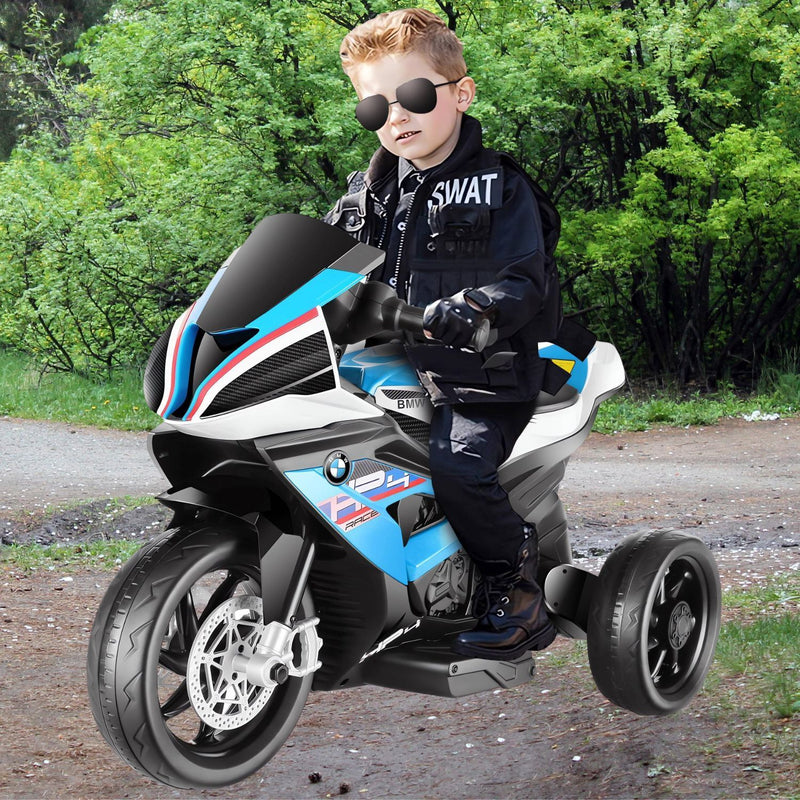 Load image into Gallery viewer, Licensed BMW 12V Battery Powered Electric Ride-On Motorcycle for Kids
