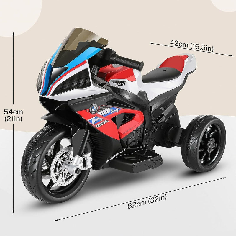 Load image into Gallery viewer, Licensed BMW 12V Battery Powered Electric Ride-On Motorcycle for Kids
