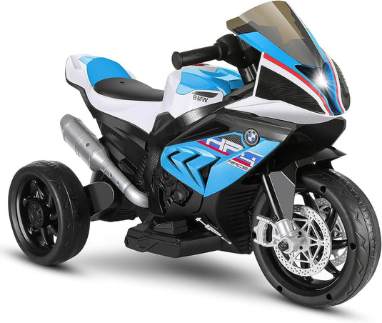 Licensed BMW 12V Battery Powered Electric Ride-On Motorcycle for Kids