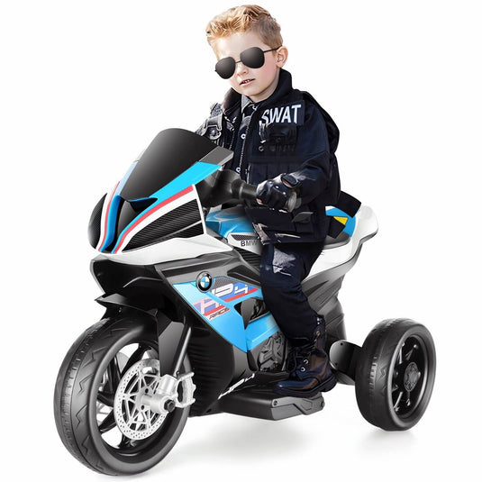 Licensed BMW 12V Battery Powered Electric Ride-On Motorcycle for Kids