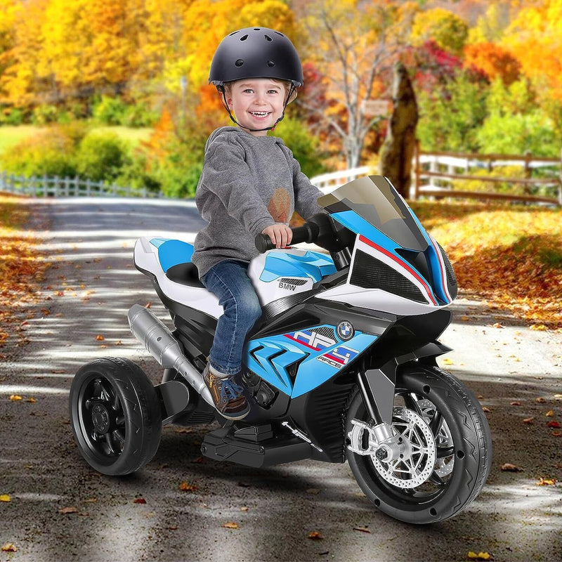 Load image into Gallery viewer, Licensed BMW 12V Battery Powered Electric Ride-On Motorcycle for Kids
