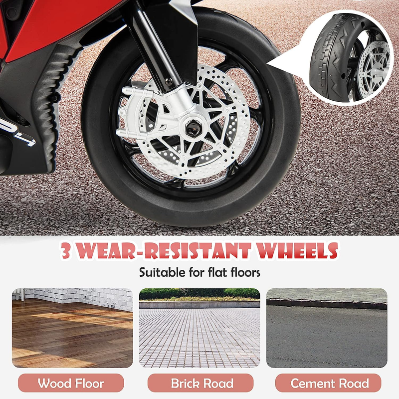 Load image into Gallery viewer, Licensed BMW 12V Battery Powered Ride-On Motorcycle for Kids with Headlights
