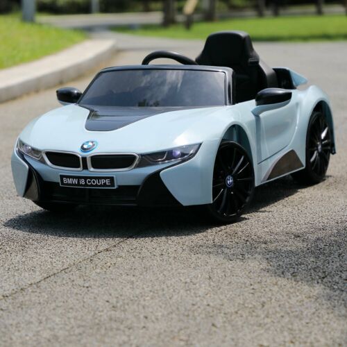 Licensed BMW I8 Electric Kids Ride-On Car with Remote Control - 12V Battery Powered