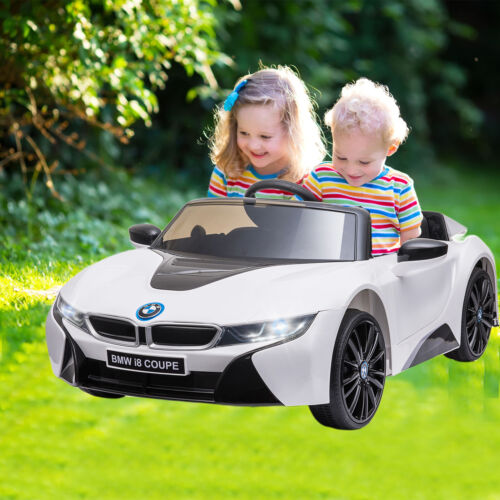 Licensed BMW I8 Electric Ride-On Car for Kids with Remote Control - 12V