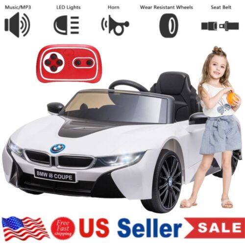 Load image into Gallery viewer, Licensed BMW I8 Electric Ride-On Car for Kids with Remote Control - Brand New!
