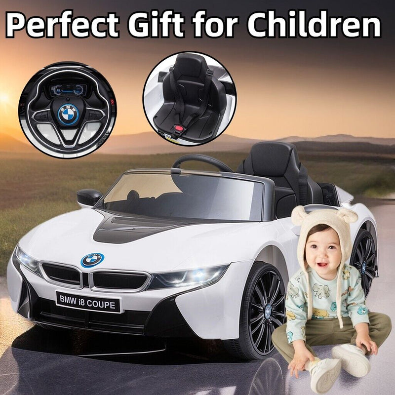 Load image into Gallery viewer, Licensed BMW I8 Electric Ride-On Car for Kids with Remote Control - Brand New!
