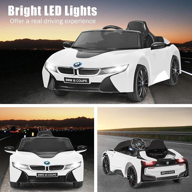 Load image into Gallery viewer, BMW I8 Electric Ride-On Car for Kids with 2.4G Remote Control and MP3 Player
