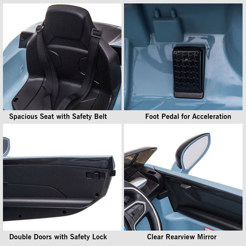 Load image into Gallery viewer, Licensed BMW I8 Electric Ride-On Car for Kids with Remote Control - 12V Toy Vehicle
