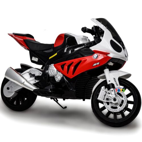 Licensed BMW Kids Motorcycle with MP3 Player and EVA Wheels - Available in Multiple Colors