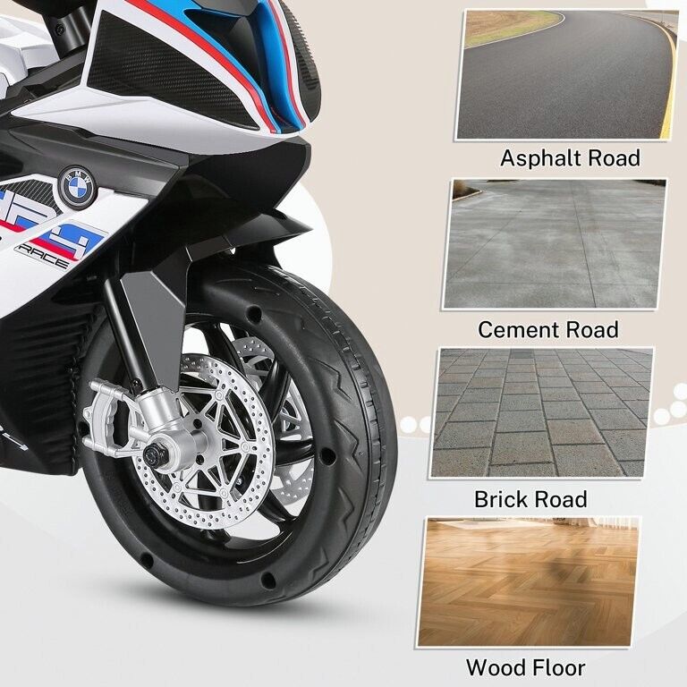 Load image into Gallery viewer, Licensed BMW 3-Wheel Ride-On Motorcycle for Kids with Music - 12V Battery Powered
