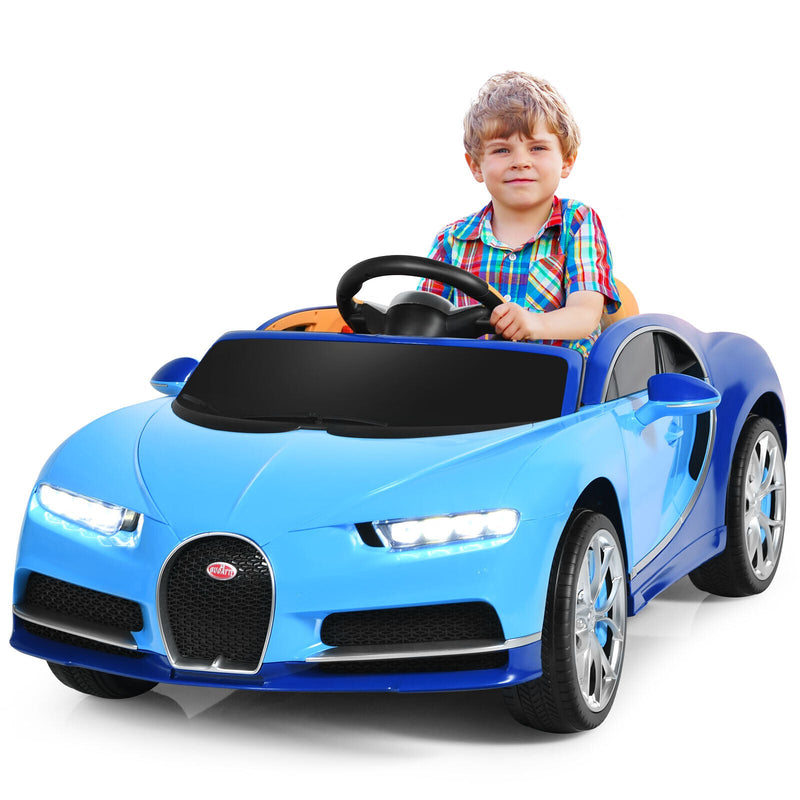 Load image into Gallery viewer, Licensed Bugatti Chiron Kids Ride On Car with RC, Music &amp; USB - 12V Blue

