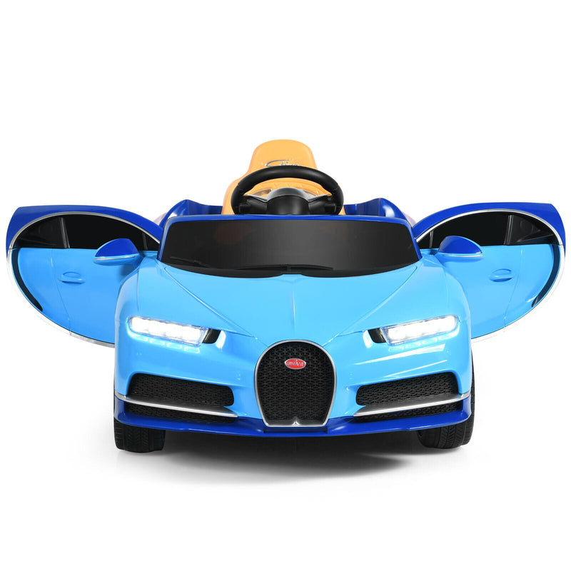 Load image into Gallery viewer, Licensed Bugatti Chiron Kids Ride On Car with RC, Music &amp; USB - 12V Blue
