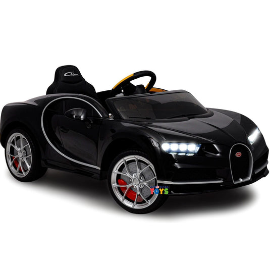 Licensed Bugatti R/C Car with Music, Leather Seat, and Multiple Color Options