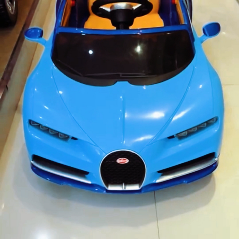 Load image into Gallery viewer, Licensed Bugatti R/C Car with Music, Leather Seat, and Multiple Color Options
