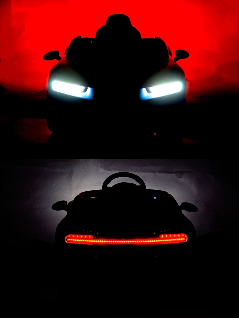 Load image into Gallery viewer, Licensed Bugatti R/C Car with Music, Leather Seat, and Multiple Color Options
