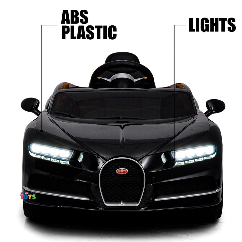 Load image into Gallery viewer, Licensed Bugatti R/C Car with Music, Leather Seat, and Multiple Color Options
