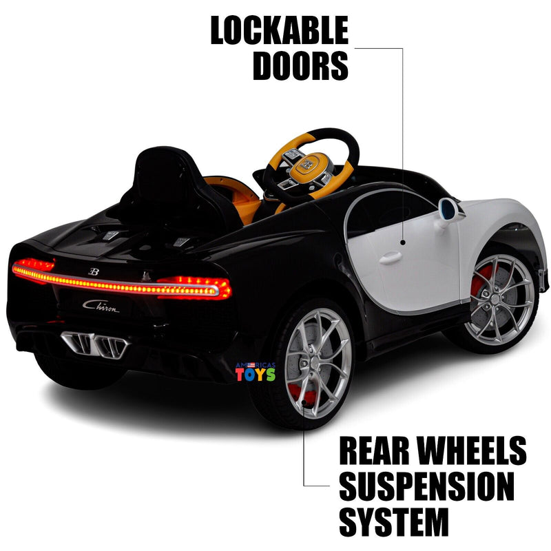 Load image into Gallery viewer, Licensed Bugatti R/C Car with Music, Leather Seat, and Multiple Color Options
