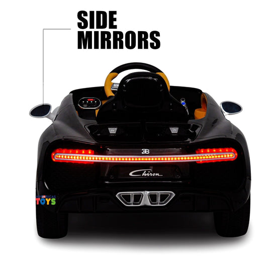 Licensed Bugatti R/C Car with Music, Leather Seat, and Multiple Color Options